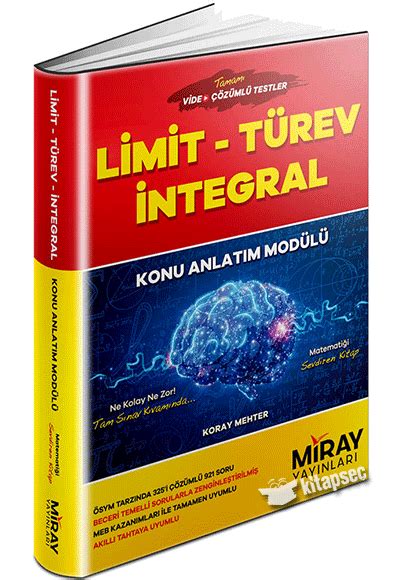 limit türev integral konu anlatımı pdf